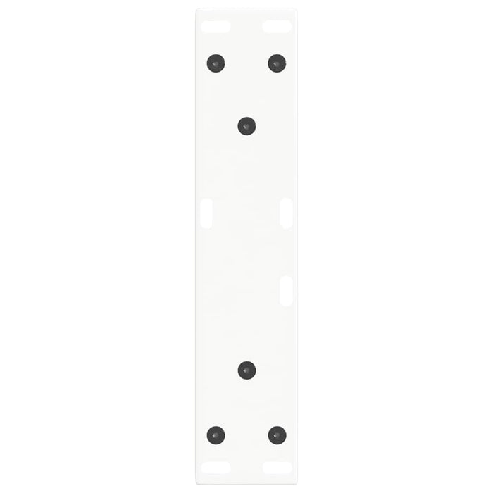 Picioare pentru măsuță de cafea în formă de V, 2 buc., alb, 28x (42-43,3) cm, oțel WALTI