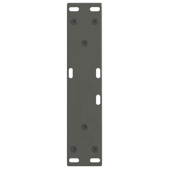 Picioare pentru măsuță de cafea în formă de V, 2 buc., antracit, 28x(42-43,3) cm, oțel WALTI