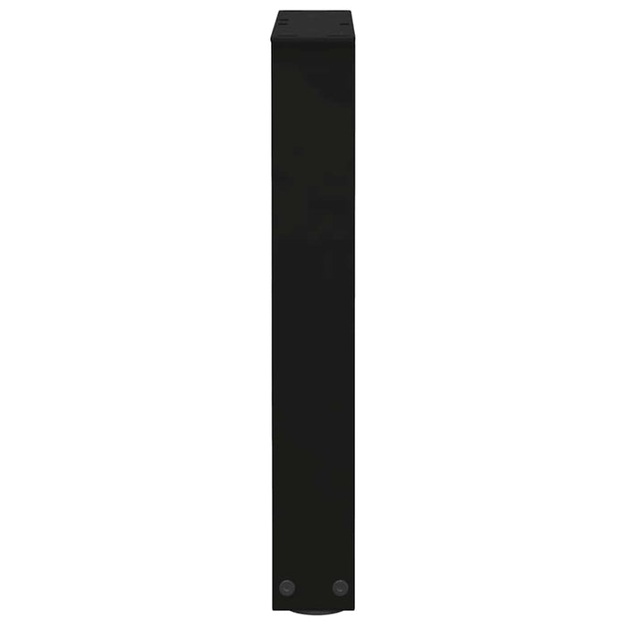 Picioare pentru măsuță de cafea în formă de V, 2 buc., negru, 38x (42-43,3) cm, oțel WALTI
