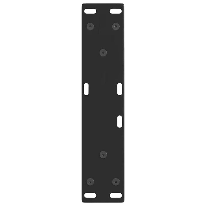 Picioare pentru măsuță de cafea în formă de V, 2 buc., negru, 38x (42-43,3) cm, oțel WALTI