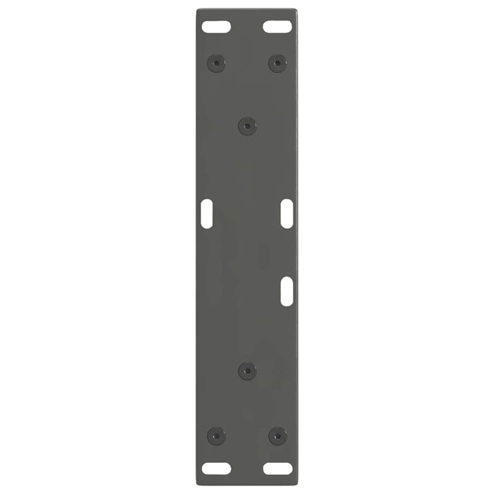 Picioare pentru măsuță de cafea în formă de V, 2 buc., antracit, 38x(42-43,3) cm, oțel WALTI