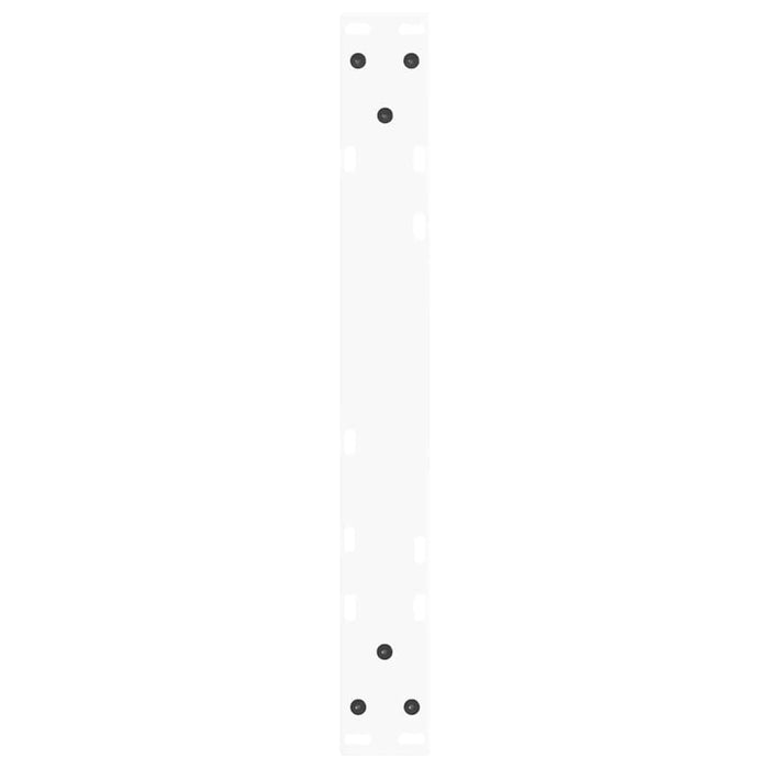 Picioare pentru măsuță de cafea în formă de V, 2 buc., alb, 50x(42-43,3) cm, oțel WALTI