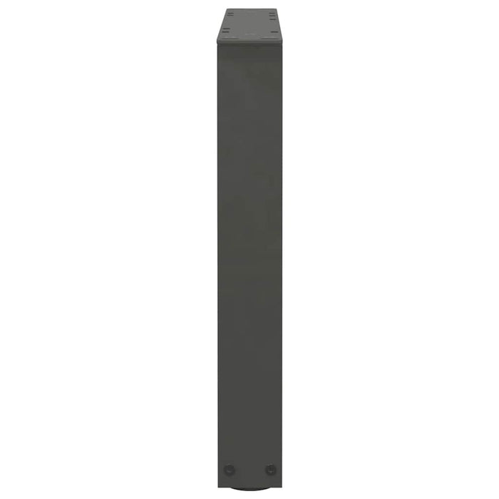 Picioare pentru măsuță de cafea în formă de V, 2 buc., antracit, 50x(42-43,3) cm, oțel WALTI
