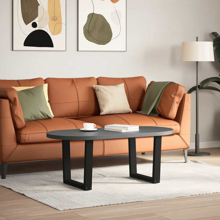 Picioare pentru măsuță de cafea în formă de V, 2 buc., negru, 60 x (42-43,3) cm, oțel WALTI