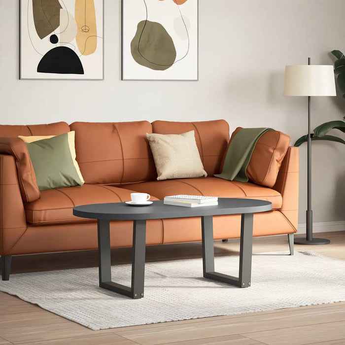 Picioare pentru măsuță de cafea în formă de V, 2 buc., antracit, 60x(42-43,3) cm, oțel WALTI