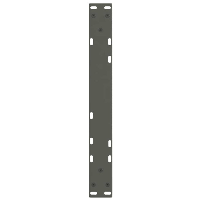 Picioare pentru măsuță de cafea în formă de V, 2 buc., antracit, 60x(42-43,3) cm, oțel WALTI
