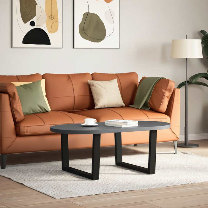 Picioare pentru măsuță de cafea în formă de V, 2 buc., negru, 70x(42-43,3) cm, oțel WALTI