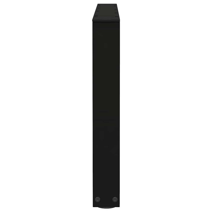 Picioare pentru măsuță de cafea în formă de V, 2 buc., negru, 70x(42-43,3) cm, oțel WALTI