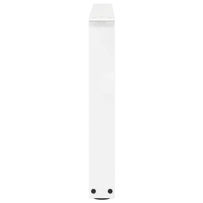Picioare pentru măsuță de cafea în formă de V, 2 buc., alb, 70x(42-43,3) cm, oțel WALTI