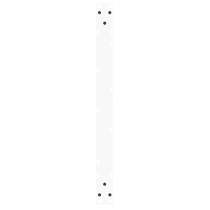 Picioare pentru măsuță de cafea în formă de V, 2 buc., alb, 70x(42-43,3) cm, oțel WALTI