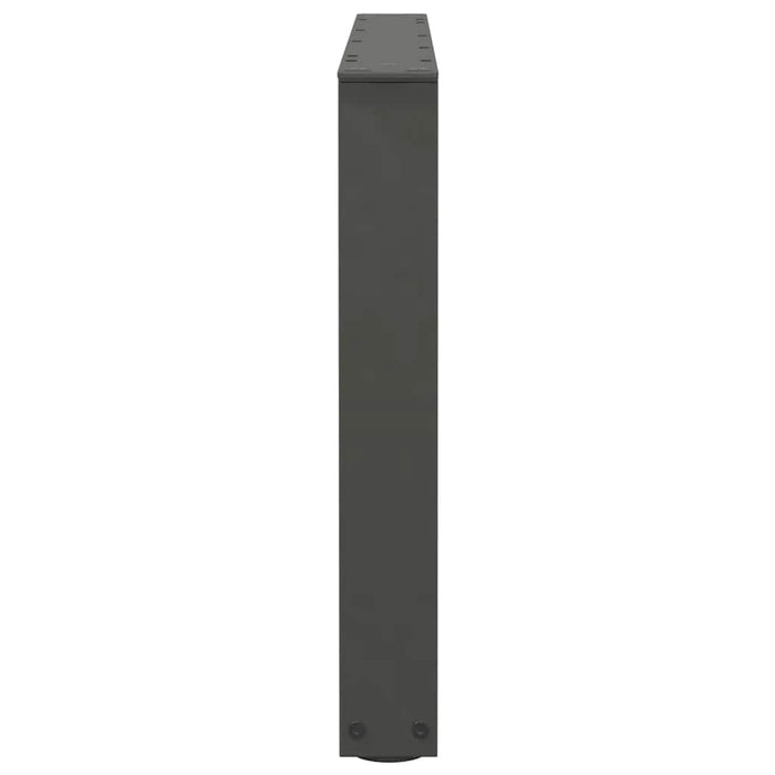 Picioare pentru măsuță de cafea în formă de V, 2 buc., antracit, 70x(42-43,3) cm, oțel WALTI