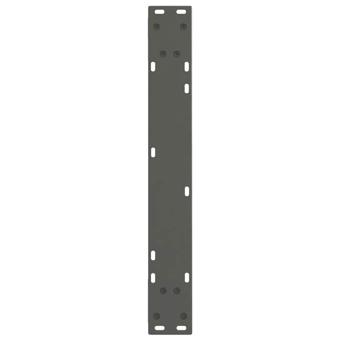 Picioare de masă în formă de V, 2 buc., antracit, 60x(72-73,3) cm, oțel WALTI