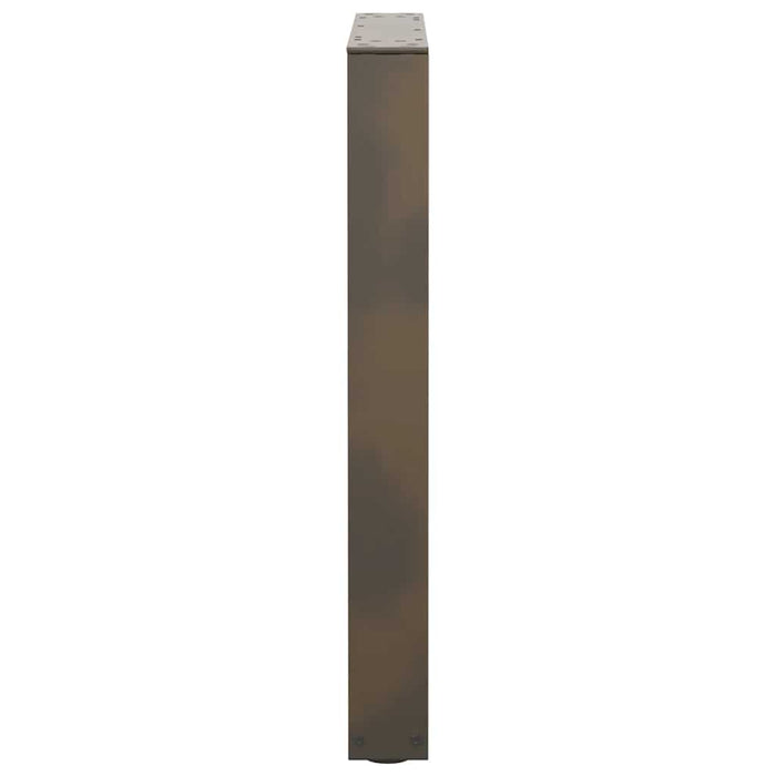 Picioare de masă în formă de V, 2 buc., oțel natural, 60 x (72-73,3) cm WALTI