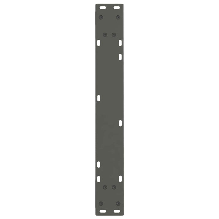 Picioare de masă în formă de V, 2 buc., antracit, 70x(72-73,3) cm, oțel WALTI