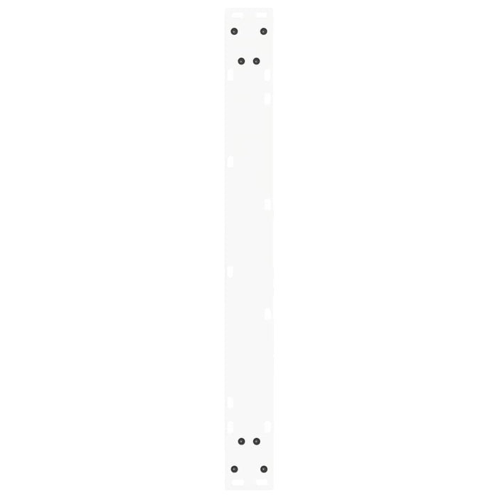 Picioare de masă în formă de V, 2 buc., alb, 80x(72-73,3) cm, oțel WALTI