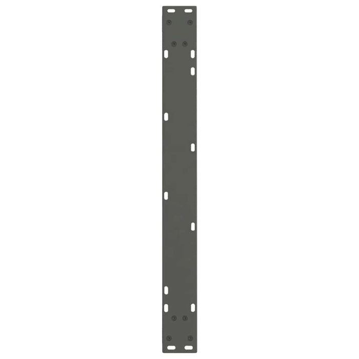 Picioare de masă în formă de V, 2 buc., antracit, 80x(72-73,3) cm, oțel WALTI