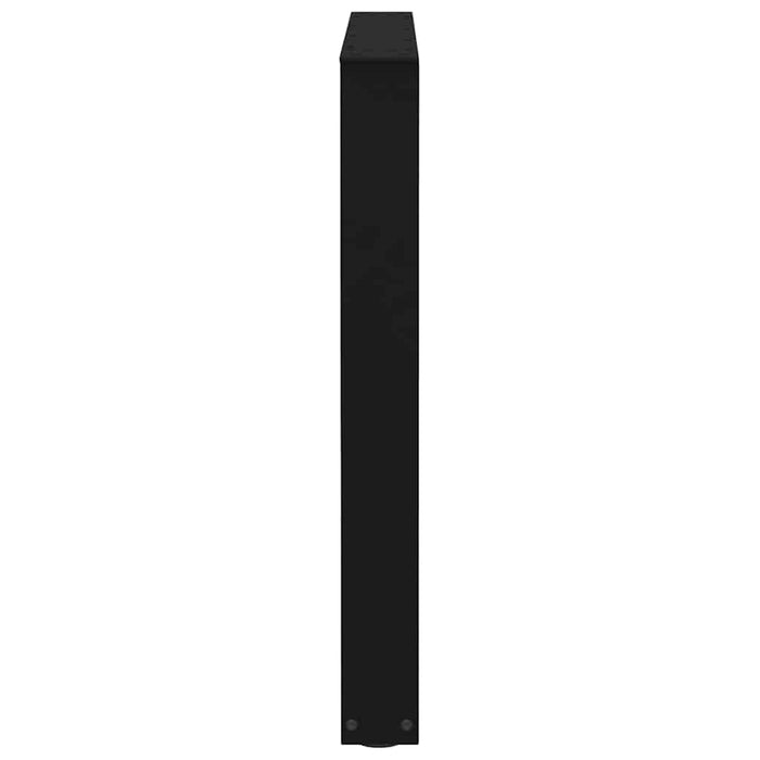 Picioare de masă în formă de V, 2 buc., negru, 90x(72-73,3) cm, oțel WALTI