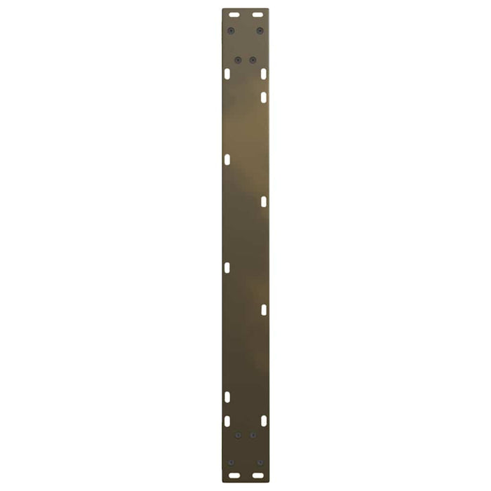 Picioare de masă în formă de V, 2 buc., oțel natural, 90 x (72-73,3) cm WALTI