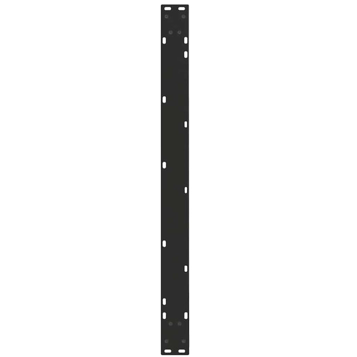 Picioare de masă în formă de V, 2 buc., negru, 100 x (72-73,3) cm, oțel WALTI