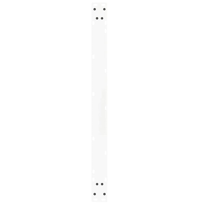 Picioare de masă în formă de V, 2 buc., alb, 100 x (72-73,3) cm, oțel WALTI