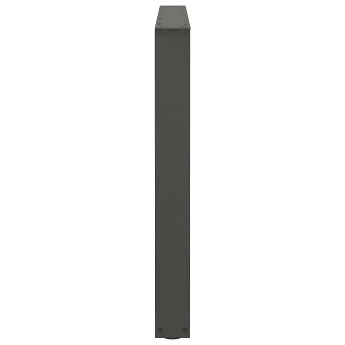 Picioare de masă în formă de V, 2 buc., antracit, 100x(72-73,3) cm, oțel WALTI