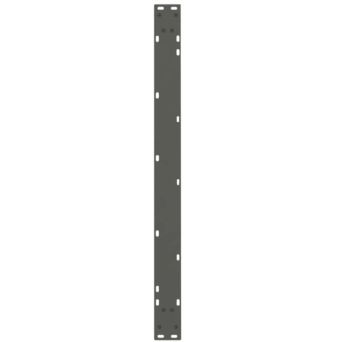 Picioare de masă în formă de V, 2 buc., antracit, 100x(72-73,3) cm, oțel WALTI