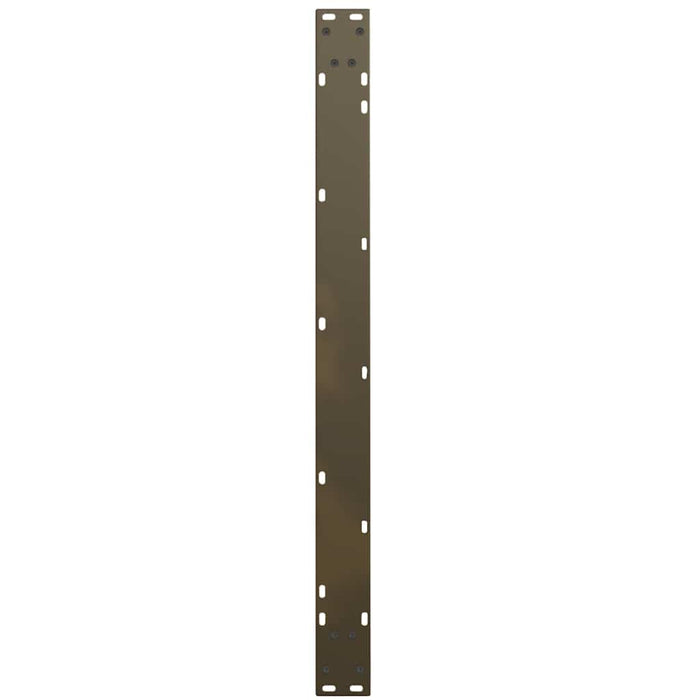 Picioare de masă în formă de V, 2 buc., oțel natural, 100 x (72-73,3) cm WALTI