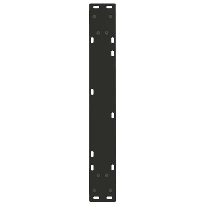 Picioare de masă în formă de V, 3 buc., negru, 70x (72-73,3) cm, oțel WALTI