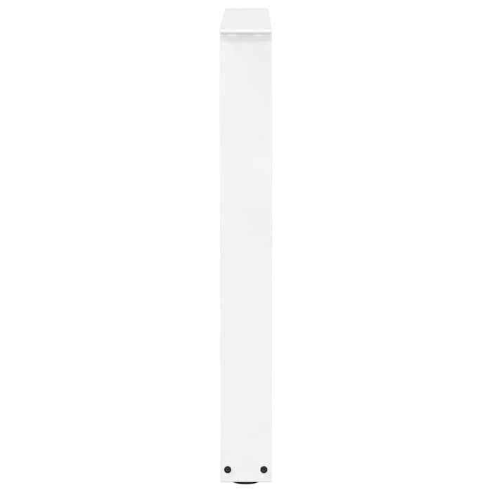 Picioare de masă în formă de V, 3 buc., alb, 70x (72-73,3) cm, oțel WALTI