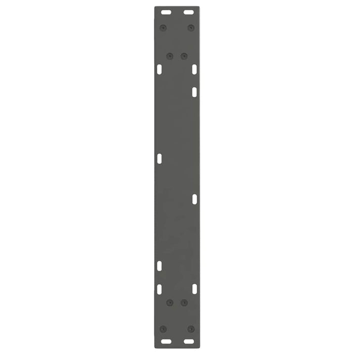 Picioare de masă în formă de V, 3 buc., antracit, 70x(72-73,3) cm, oțel WALTI