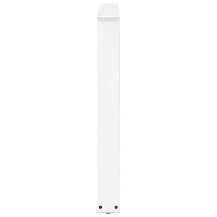 Picioare de masă în formă de V, 3 buc., alb, 80x(72-73,3) cm, oțel - WALTI WALTI