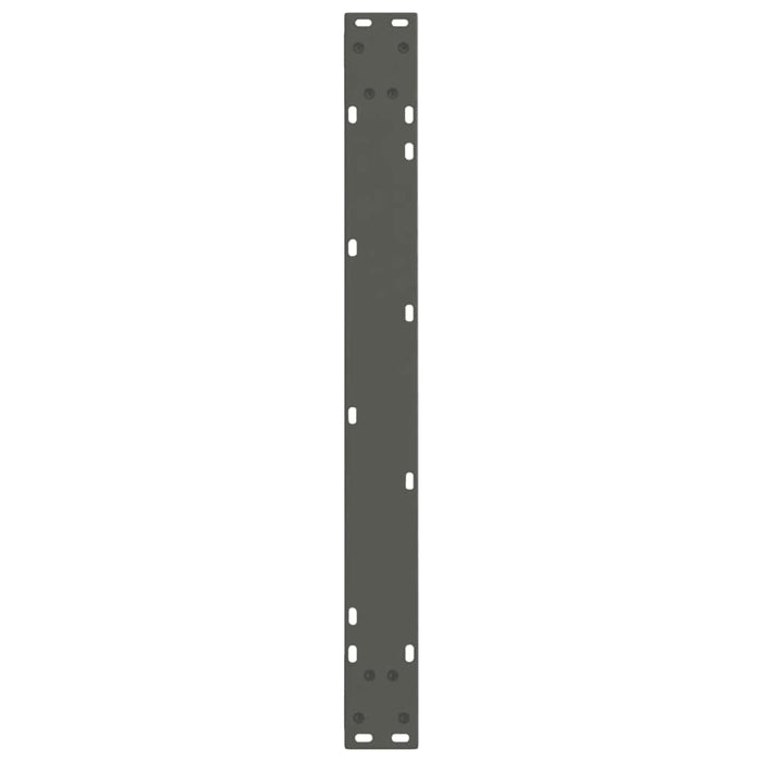 Picioare de masă în formă de V, 3 buc., antracit, 80x(72-73,3) cm, oțel WALTI