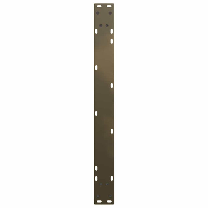 Picioare de masă în formă de V, 3 buc., oțel natural, 80x(72-73,3) cm WALTI