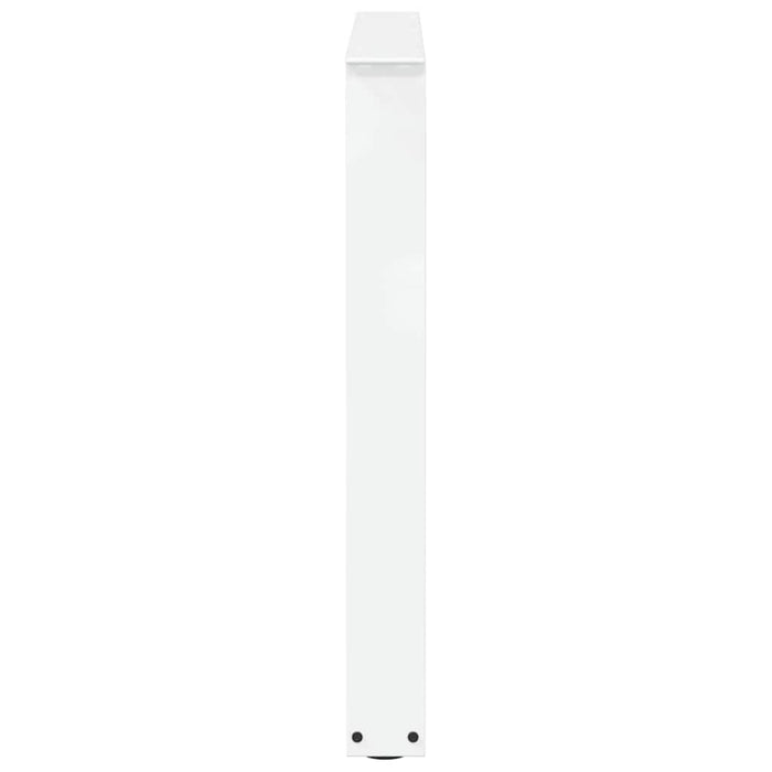 Picioare de masă în formă de V, 3 buc., alb, 90 x (72-73,3) cm, oțel WALTI