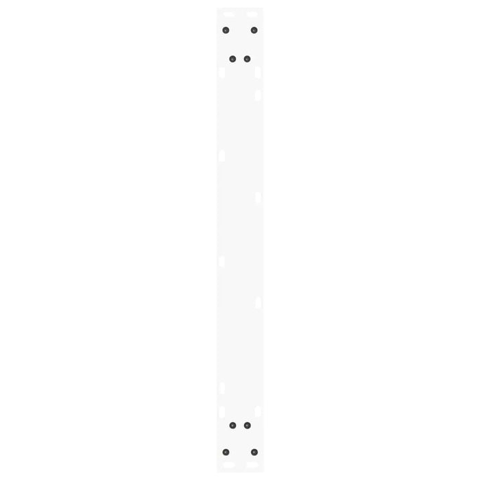 Picioare de masă în formă de V, 3 buc., alb, 90 x (72-73,3) cm, oțel WALTI