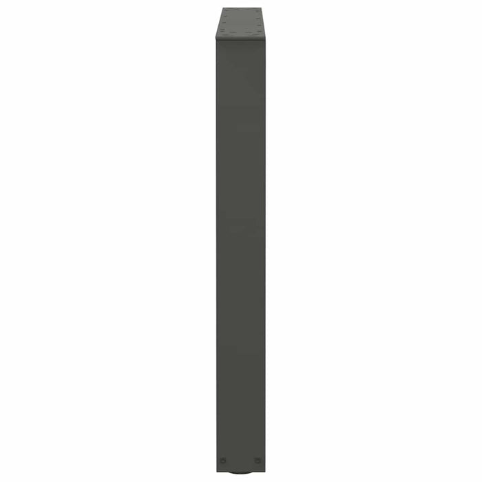 Picioare de masă în formă de V, 3 buc., antracit, 90x(72-73,3) cm, oțel WALTI