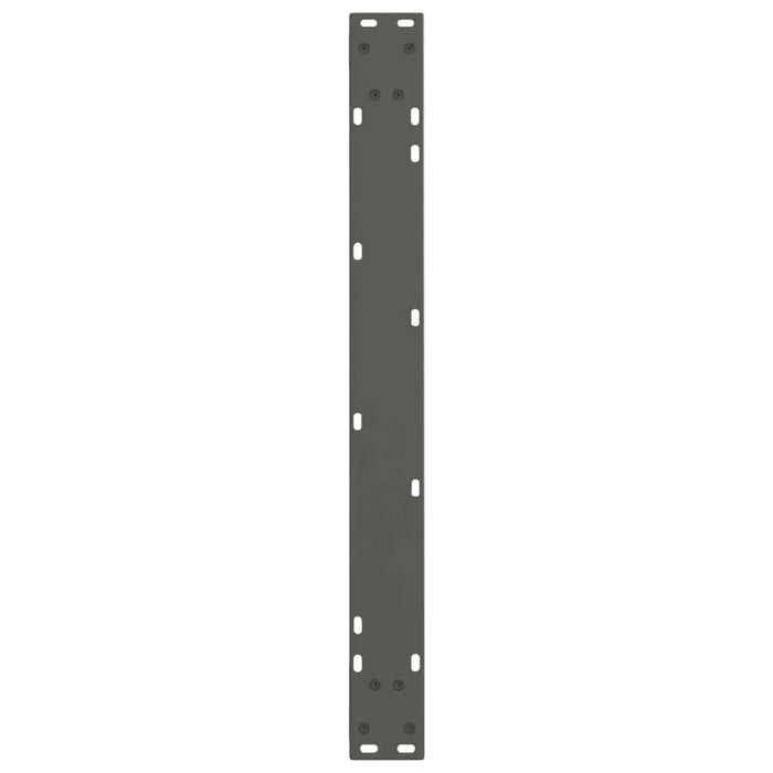 Picioare de masă în formă de V, 3 buc., antracit, 90x(72-73,3) cm, oțel WALTI