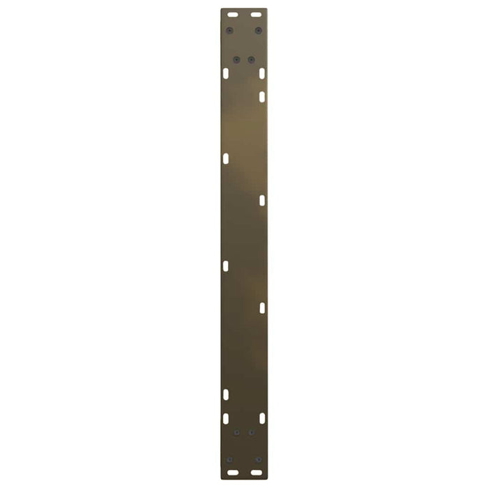 Picioare de masă în formă de V, 3 buc., oțel natural, 90 x (72-73,3) cm WALTI