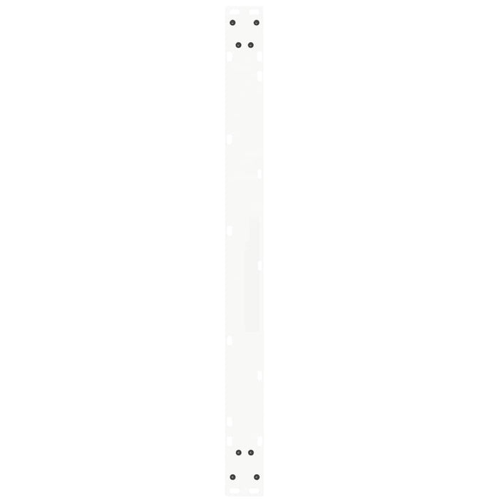 Picioare de masă în formă de V, 3 buc., alb, 100 x (72-73,3) cm, oțel WALTI
