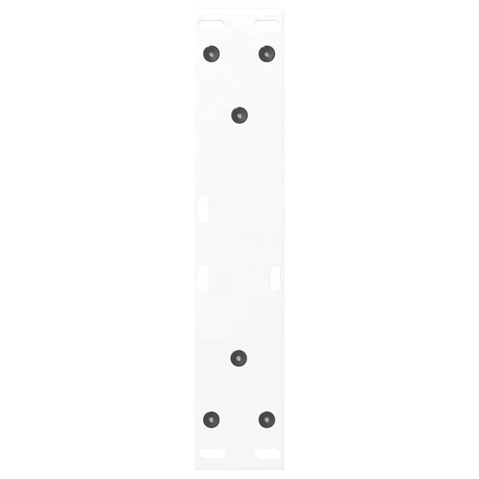 Picioare pentru măsuță de cafea, 2 buc., alb, 40x(30-31,3) cm, oțel WALTI