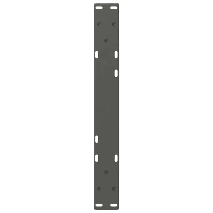 Picioare pentru măsuță de cafea, 2 buc., antracit, 50x(30-31,3) cm, oțel WALTI