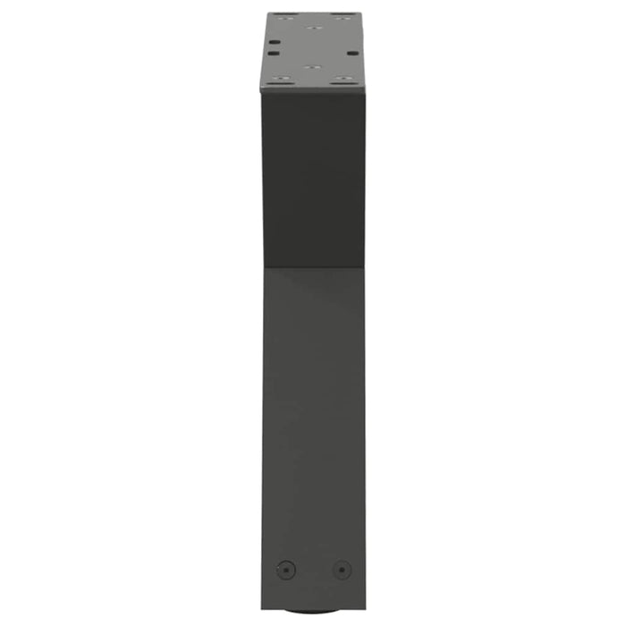 Picioare pentru măsuță de cafea, 2 buc., antracit, 60x(30-31,3) cm, oțel WALTI