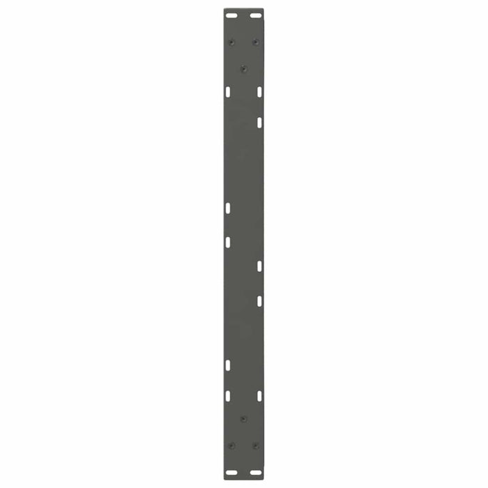 Picioare pentru măsuță de cafea, 2 buc., antracit, 70x(30-31,3) cm, oțel WALTI
