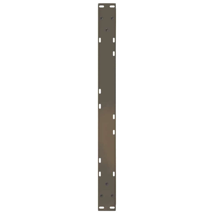 Picioare pentru măsuță de cafea, 2 buc., oțel natural, 70x(30-31,3) cm WALTI