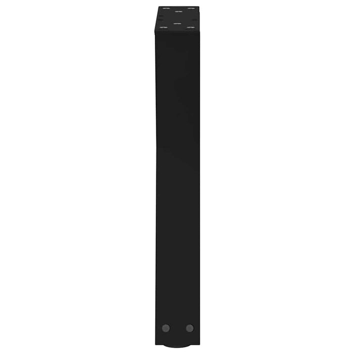 Picioare pentru măsuță de cafea, 2 buc., negru, 28x (42-43,3) cm, oțel WALTI