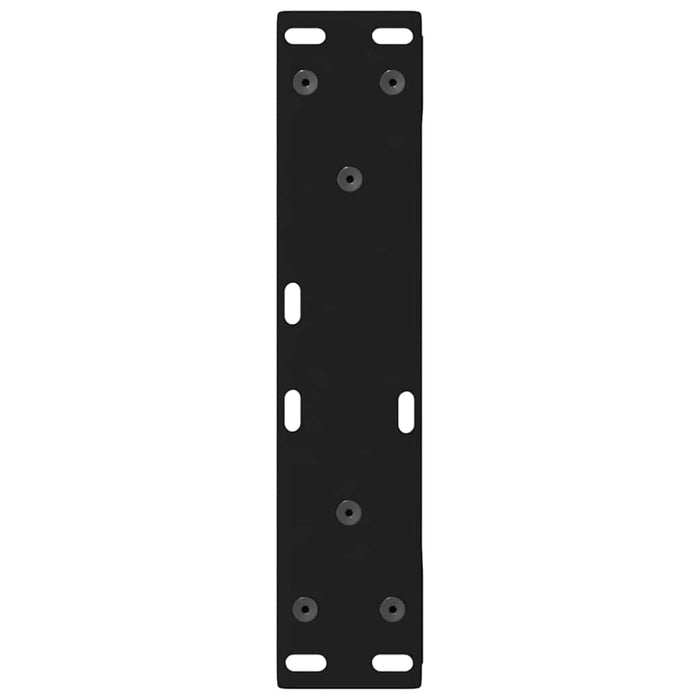 Picioare pentru măsuță de cafea, 2 buc., negru, 28x (42-43,3) cm, oțel WALTI