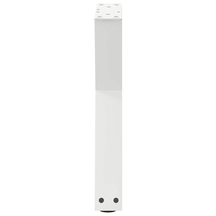 Picioare pentru măsuță de cafea, 2 buc., alb, 28x (42-43,3) cm, oțel WALTI