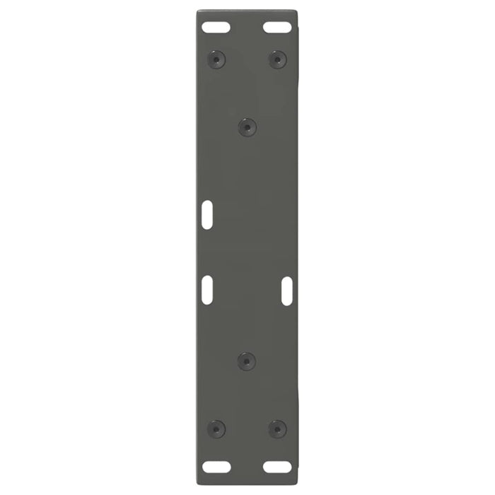 Picioare pentru măsuță de cafea, 2 buc., antracit, 28x(42-43,3) cm, oțel WALTI