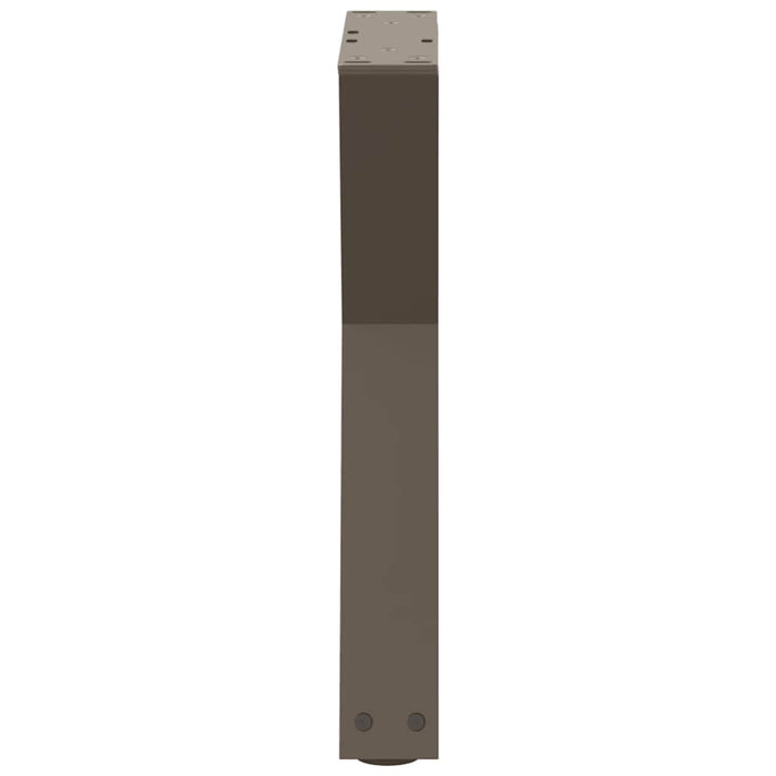 Picioare pentru măsuță de cafea, 2 buc., oțel natural, 28x (42-43,3) cm WALTI