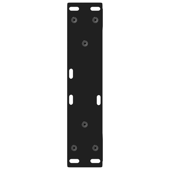 Picioare pentru măsuță de cafea, 2 buc., negru, 38x(42-43,3) cm, oțel WALTI